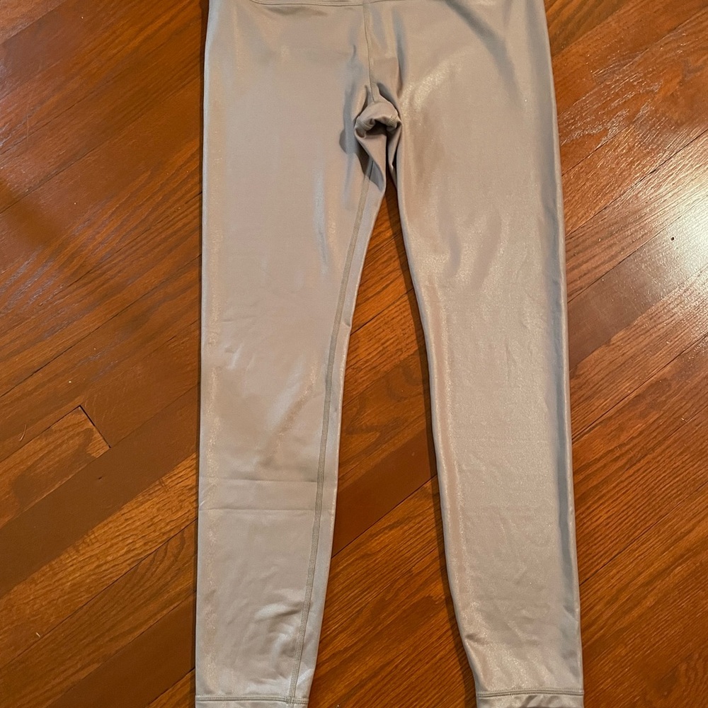Athleta pearl shimmer leggings.